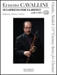 30 CAPRICES FOR CLARINET BOOK AND 2 CDS cover